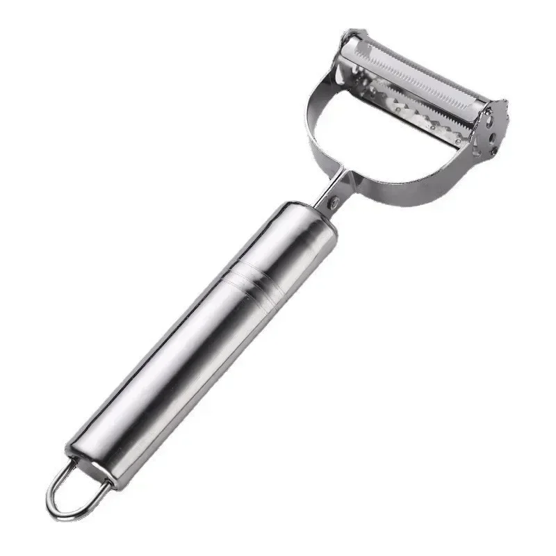 1PC Stainless Steel Peeler And Grater Household Potato Scraper Multifunctional Fruit And Vegetable Peeler Grater Kitchen