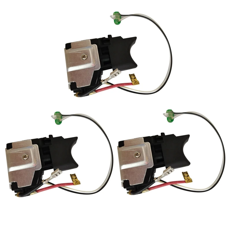 

3X переключатель триггера для Makita 650699-7 6506997 650645-0 6506450 DF330DWE DF030DWE TD090DWE TD090D DF330D DF030D DF330DWLE
