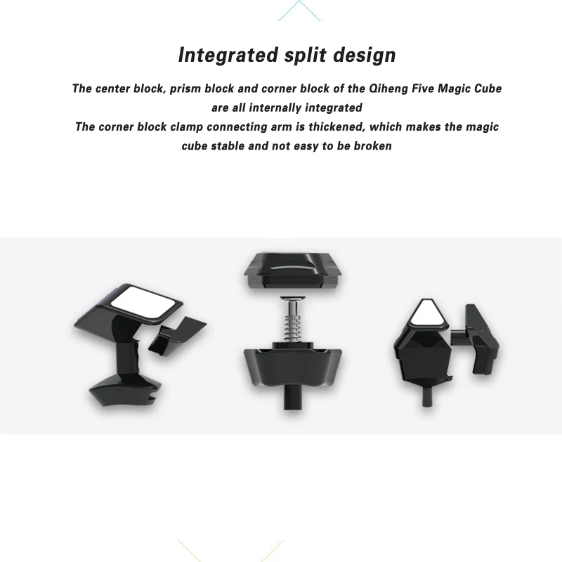 QIYI Professional Sticker Magic Cube Base Getting Started 5x5x5 Speed Twist Puzzle Magic Cube For Children Cube Puzzle Educ Toy