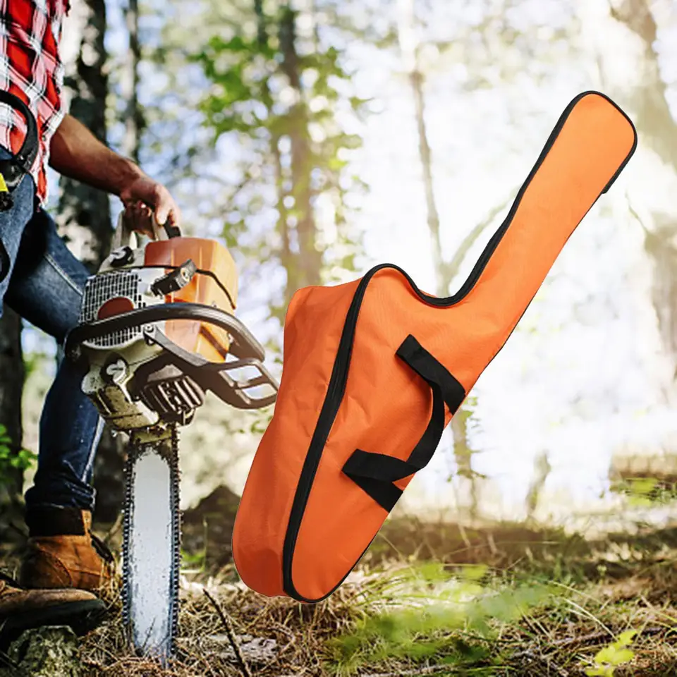 Kettensägentasche Aus Oxford-Stoff - Wasserdichte Tragetasche Für 20-22 Zoll Kettensägen