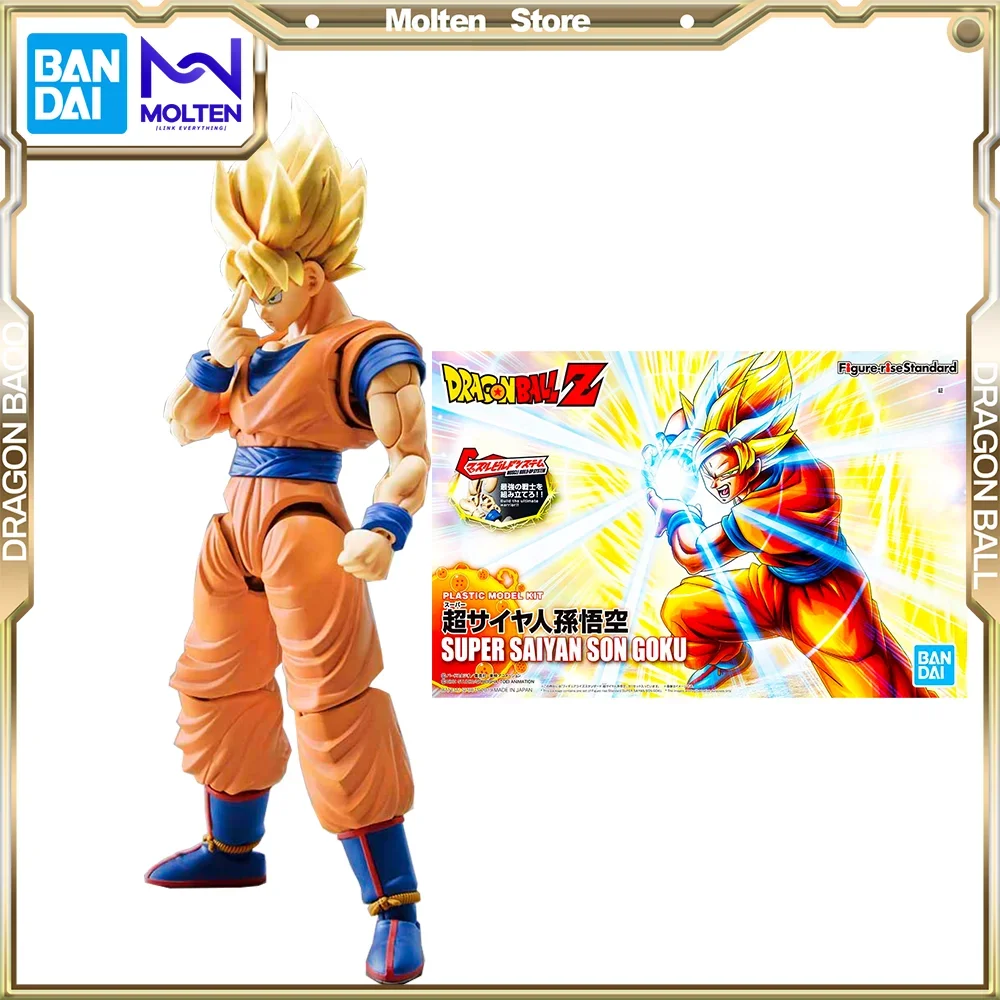 bandai-original-figure-rise-standard-dragon-ball-z-super-saiyan-goku-new-packaging-model-kit-action-anime-figure-assembly