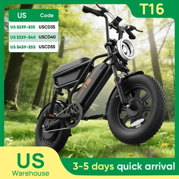 1000W Fat Tire Electric Bike 1