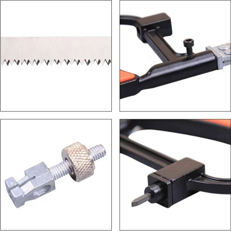 7pcs Multifunction Mini Saw Multi-purpose Small Hack Model Woodworking Line Manual Devil Hand 5