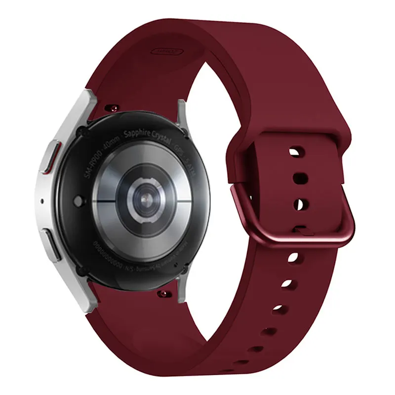 Premium Silicone Sport Watch Strap - Durable and Comfortable Bracelet Band