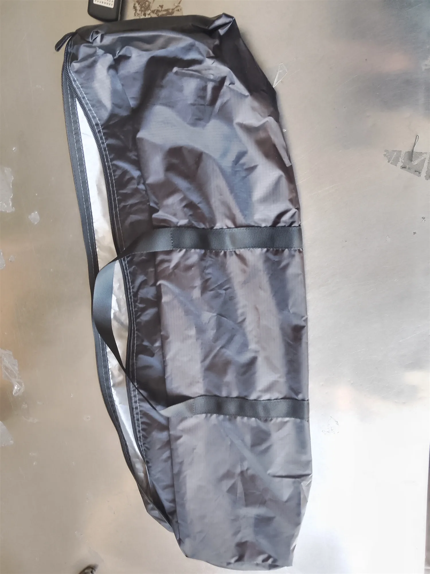 Camping Storage Bag 68x14x14cm Handbag Zipper Hand Carry Strap for Tent Tarp Awning Canopy Hiking Camping Equipment Carriage