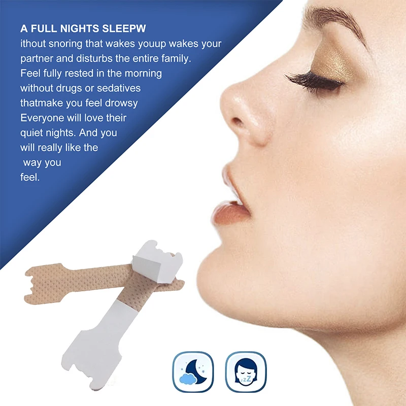 

10PCS Breath Nasal Strips Right Aid Stop Snoring Nose Patch Good Sleeping Patch Product Easier Breath Sleep Aid Decive