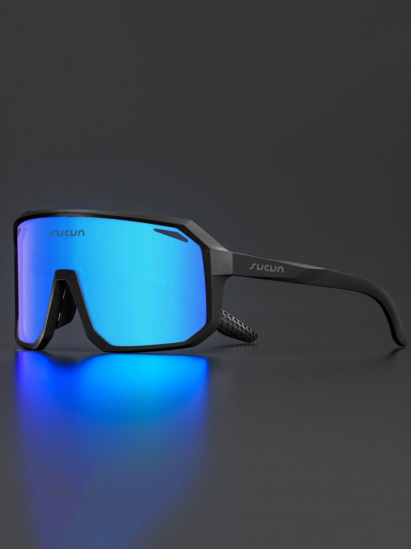 Ultra-Light Sports Sunglasses with Blue Coated UV400 Lenses