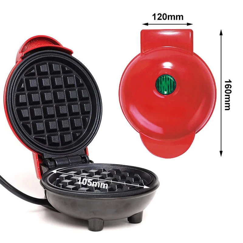 saengQ Mini Electric Waffles Maker Pan Eggette Machine Mini Waffle Pot
