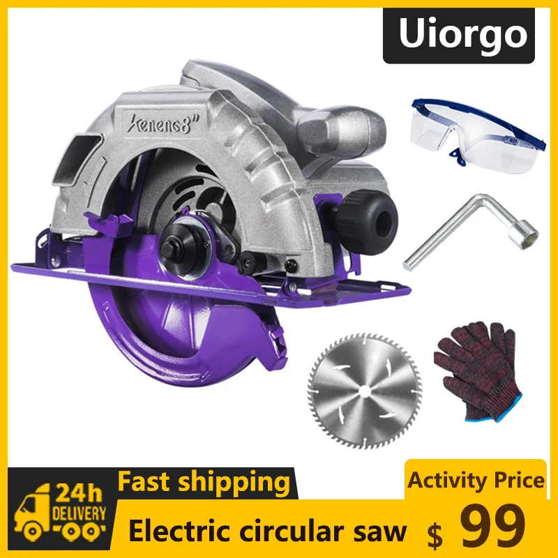 

Electric circular saw chainsaw Tools 7.8.9 inch flip table saw woodworking tools electric chainsaw high-power cutting machine