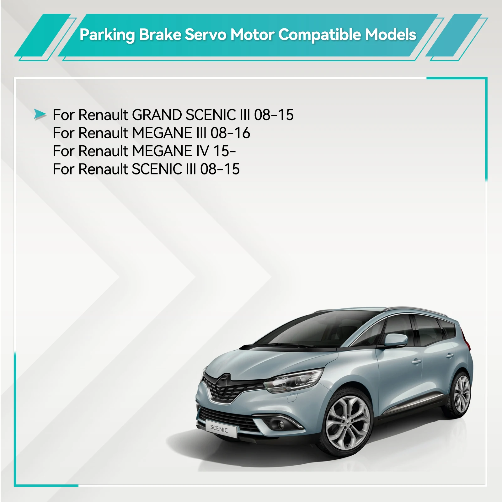 Caliper Servo Motor Car Rear Brake For Renault