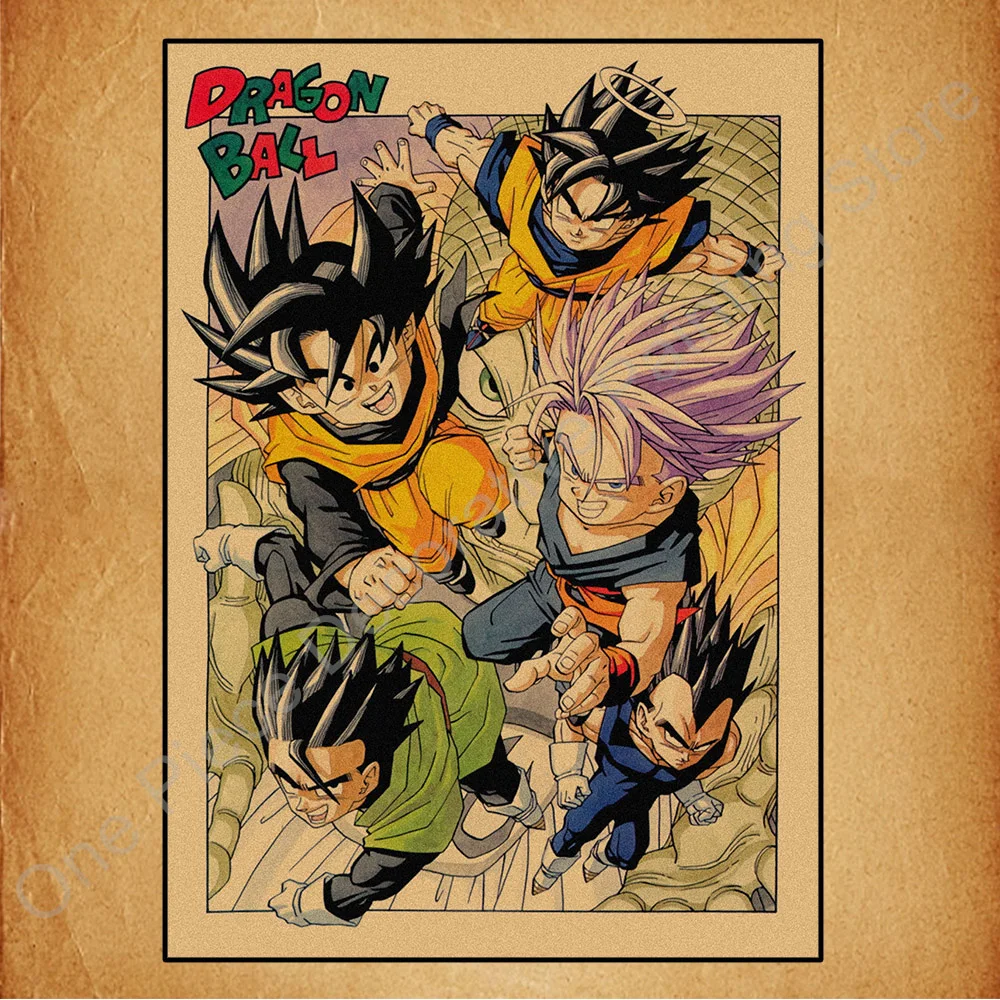バンダイクラシックアニメレトロドラゴンボール HD ポスター悟空
