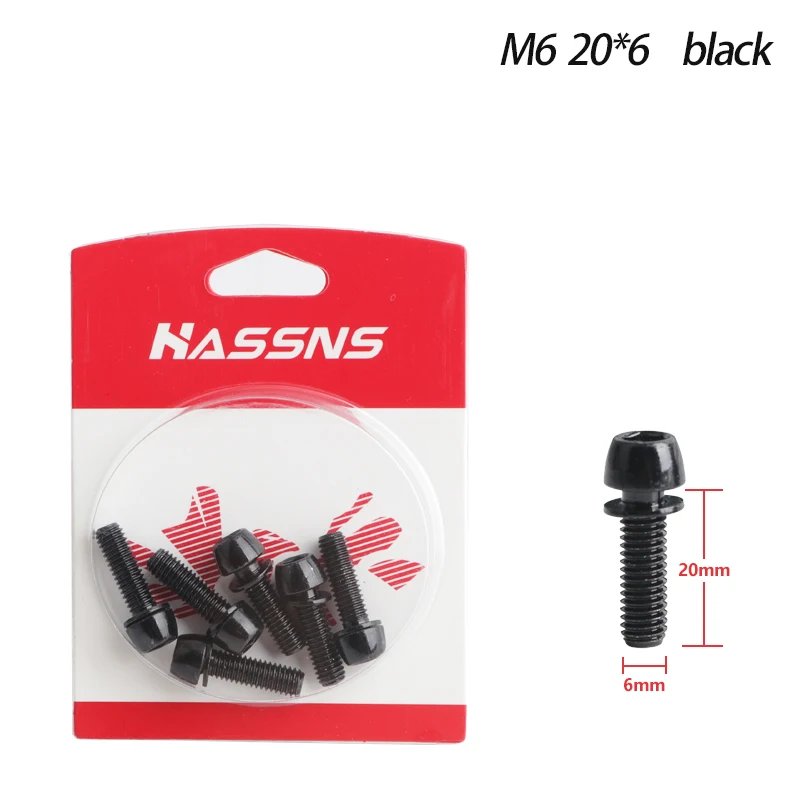 HA M6x20MM Black
