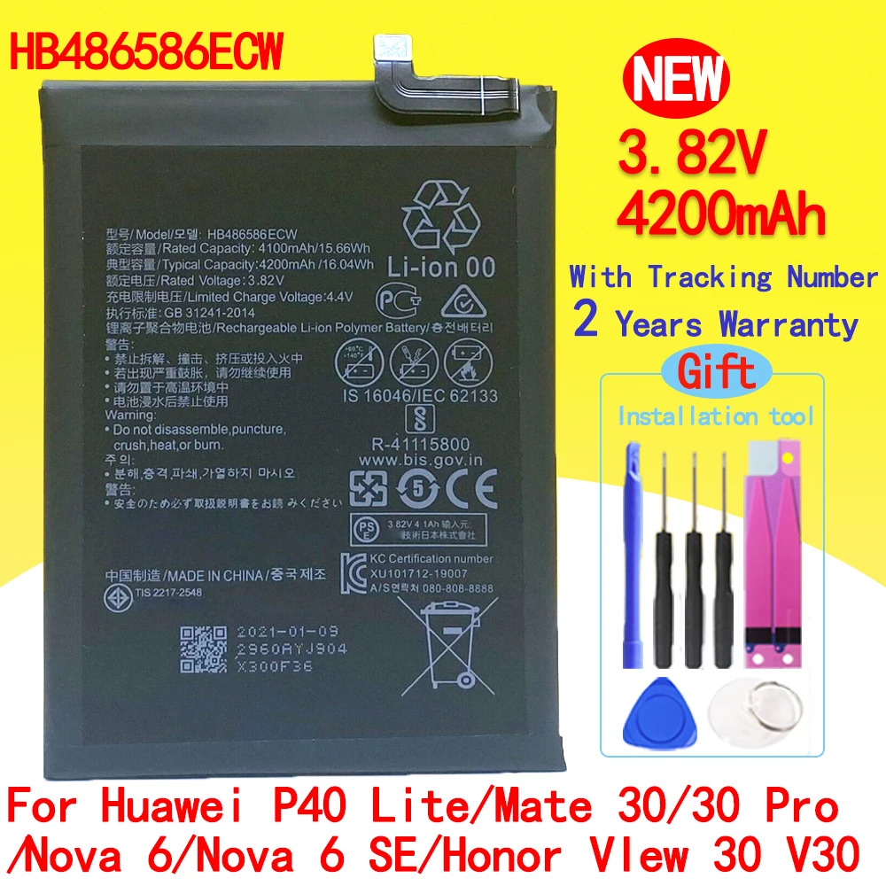 Placa De Carga Huawei P40 Lite 2020 /nova 6 Se 7i Original