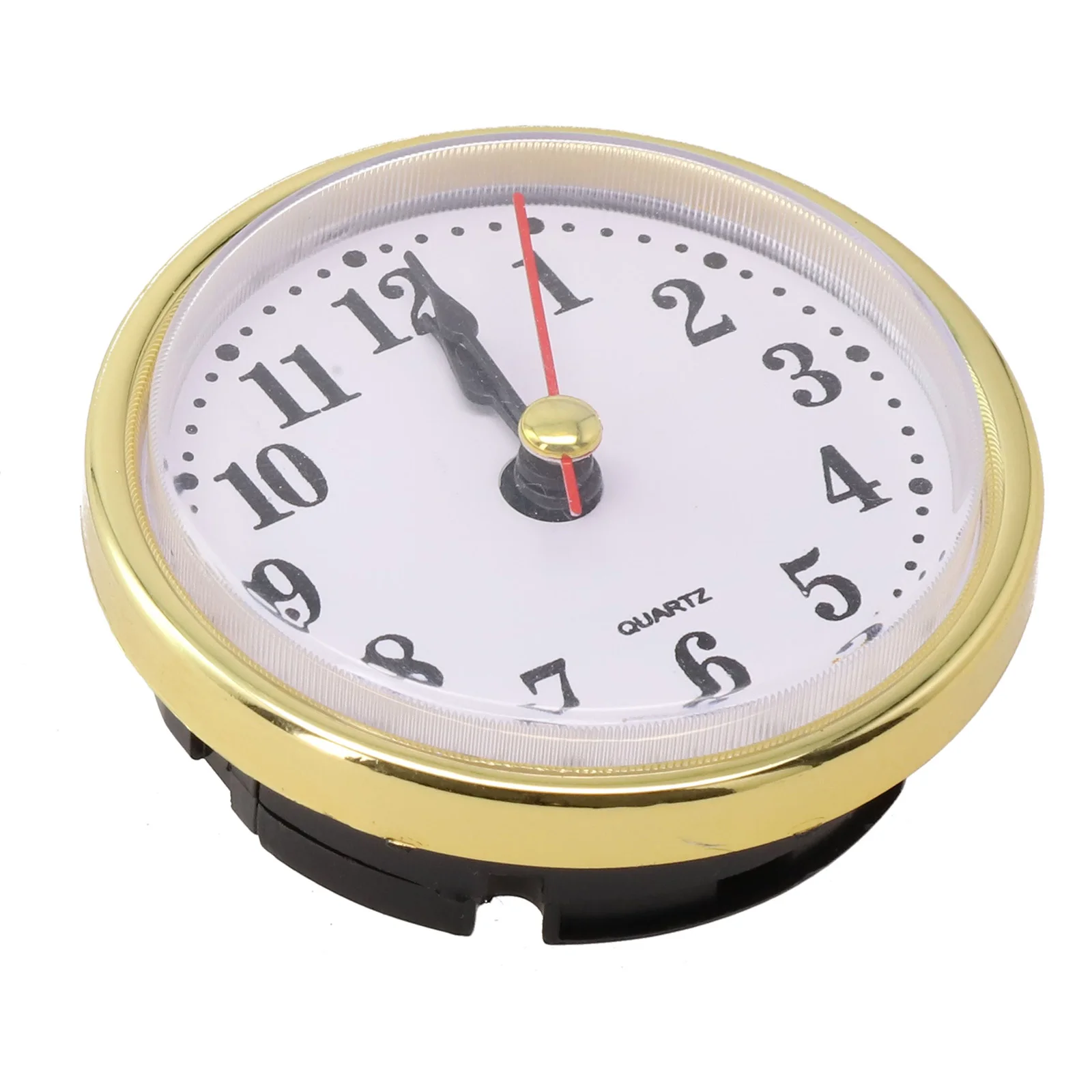 

Insert Quartz Clock Insert Replacement 30g DIY Gold Colored Trim Parts Durable And Practical Widely Applicable