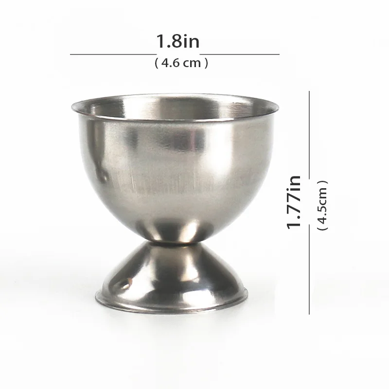 Egg cups holder Egg Cup Holder Kitchen Gadgets Cooking Accessories Stainless Steel Comfortable Eggs Holder Breakfast Tools