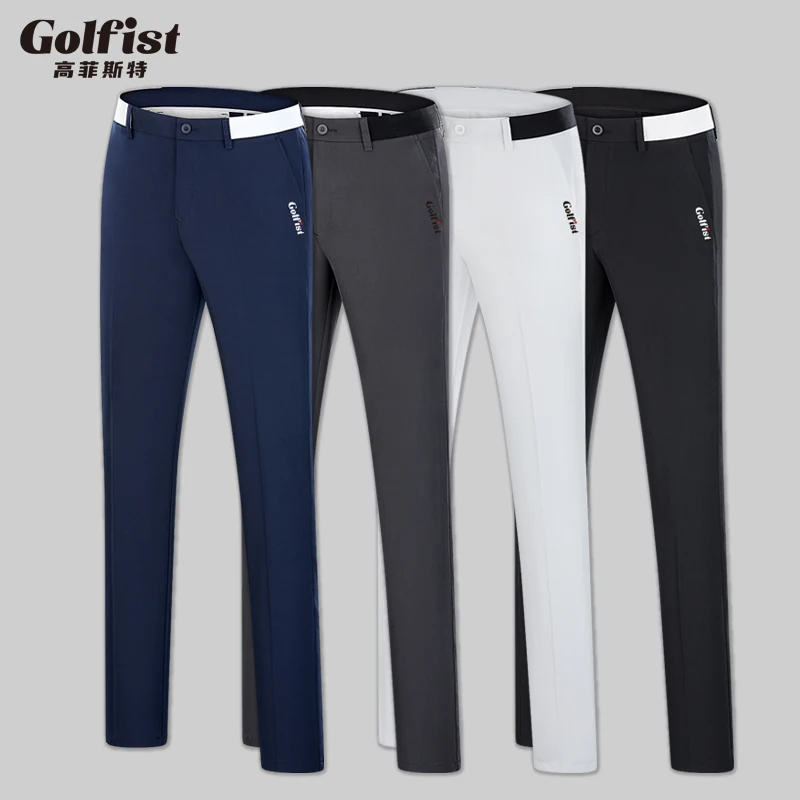 Men's Summer Golf Pants Breathable Quick Dry Business Causal Lightweight Trousers Golfist golf sports trousers