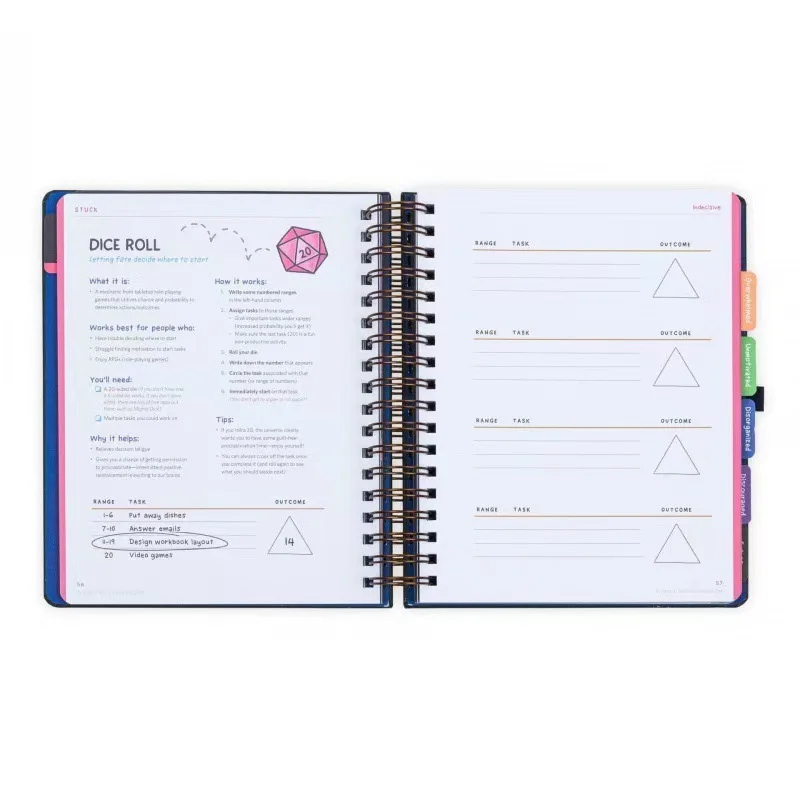 Anti-Planner Tag Book How To Get Sht Done When You Don't Feel Like It Creative Planner School Office Stationery for Adults 5