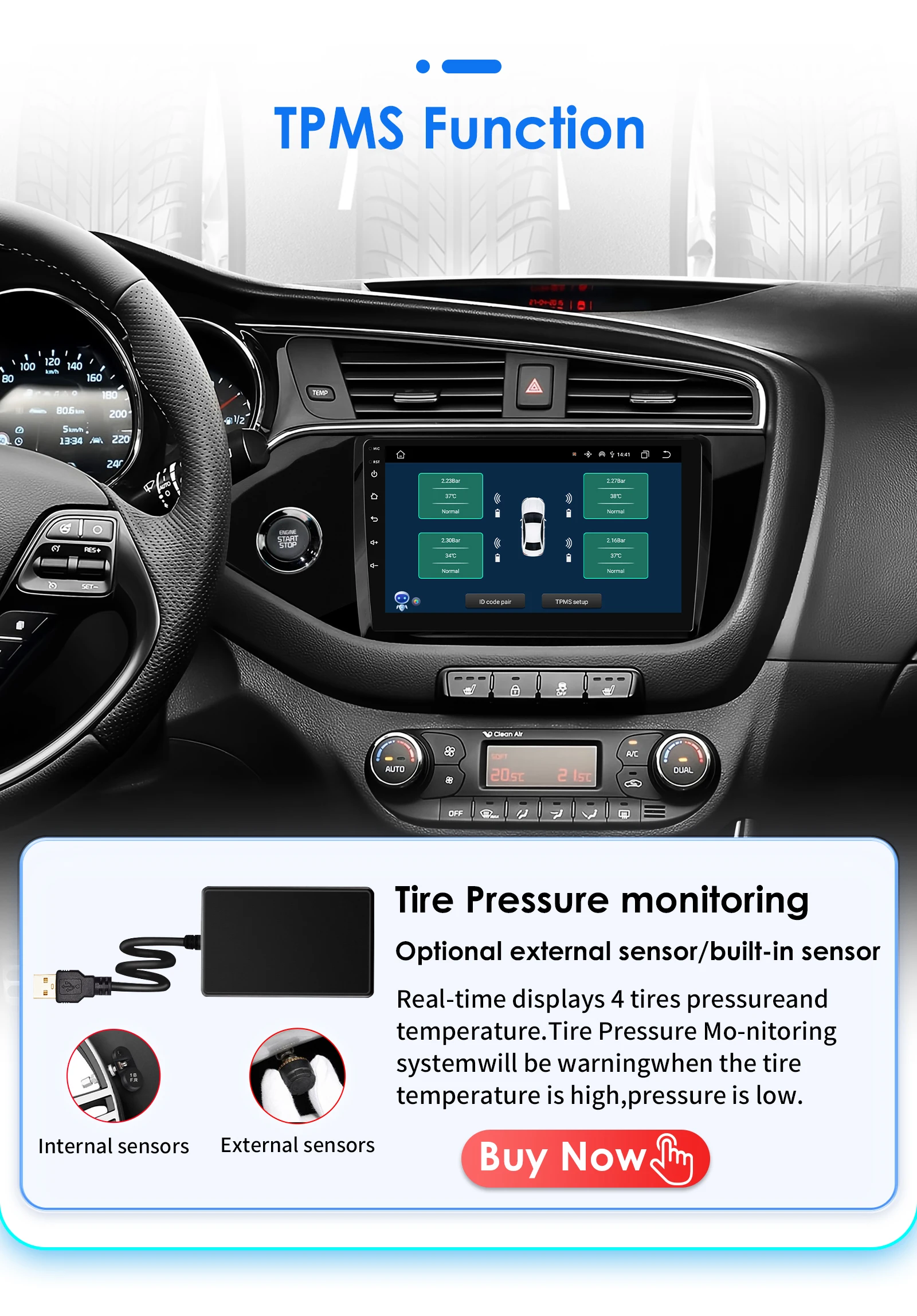 4G Carplay Android 13 Autoradio Für Kia Cee Ceed JD 2012 2013 2014 2015 2016 Multimedia-Player 2din auto radio GPS Stereo WIFI – Detail 29