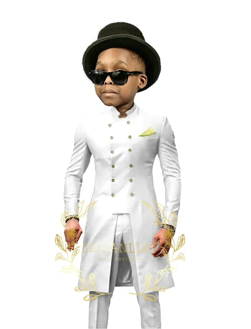 Boys Wedding Tuxedo 2 Piece Suit Child Formal Party Jacket Roupa Infantil Pra Menino Trajes Para Ni&ntilde;os Elegantes