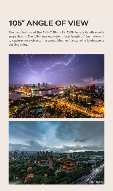 Obiettivo TTARTISAN 10mm F2.0 Per Fuji X Mount - Ultra Grandangolo, Messa A Fuoco Manuale - Foto 3