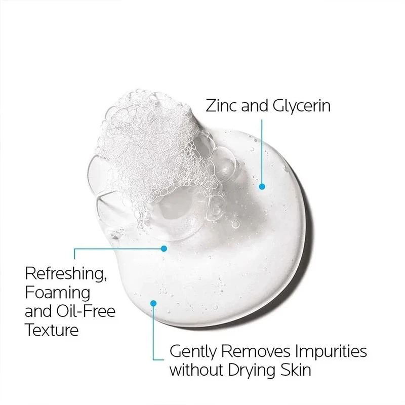 200ml Effaclar Oil Control Acne Gel Cleanser Purifying Facial Skin Care facial cleanser