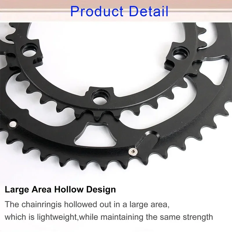 110 BCD Chainring 34T 36T 39T 50T 52T 53T Narrow Wide Star Road Bike Crown 5 Bol
