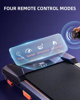 Under Desk Treadmill, Incline Walking Pad Treadmill 330lbs Capacity, 2.5HP Portable Treadmills for Home 6