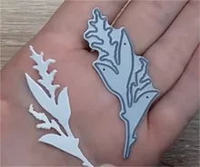 2022 New Metal Cutting Dies Leaf Diy Greeting Card Scrapbook Decoration Label Big Collection Mold Craft Knife Embossing Template