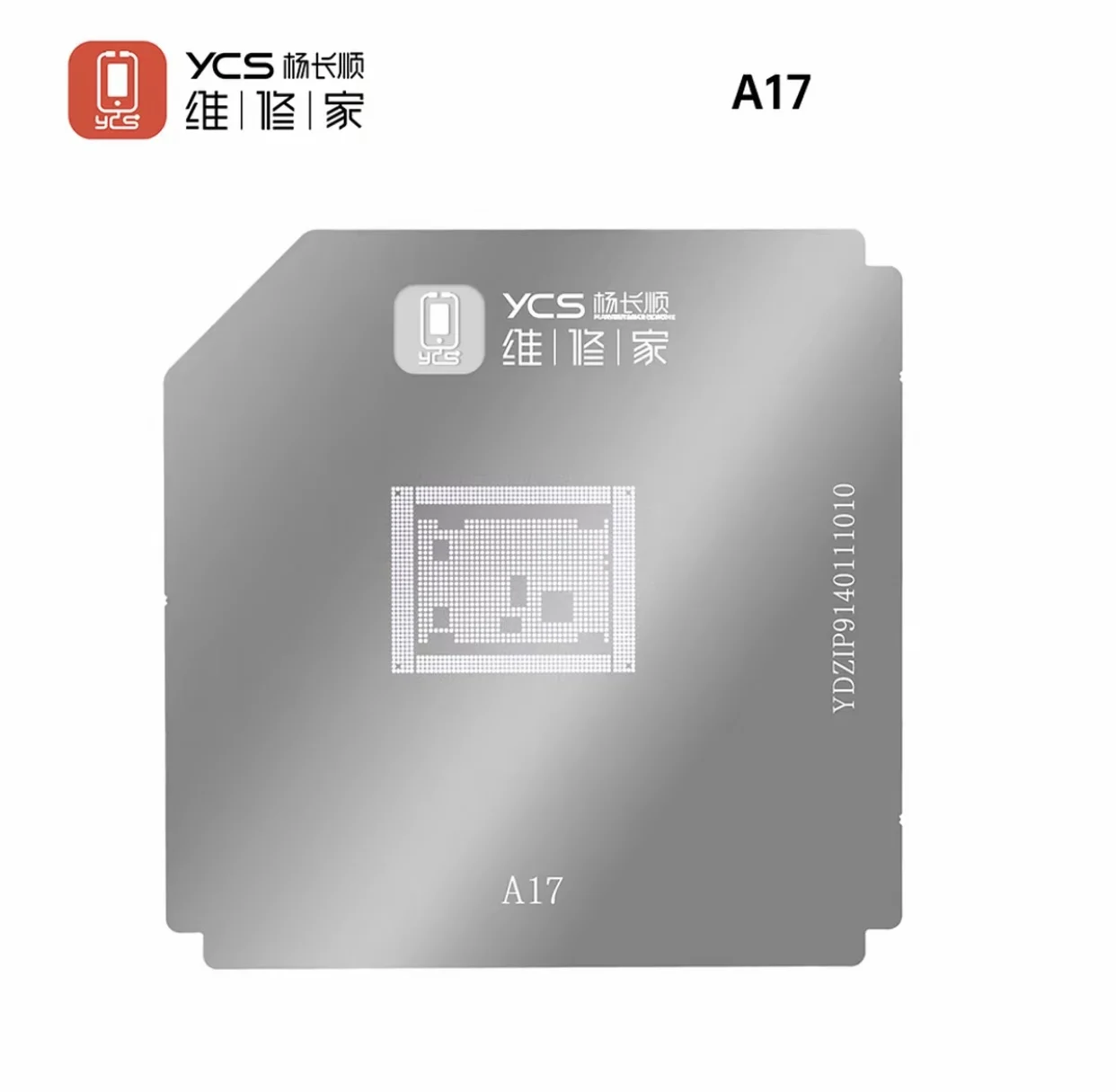 YCS 휴대폰 수리 애플 IP 납땜 스테이션 키트, CPU 스텐실 정밀 정렬, 납땜, 칩 수리.