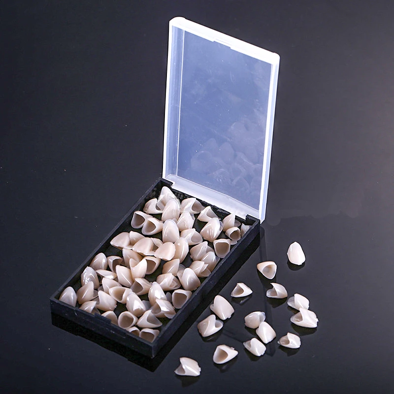 1/5 Boxes Dental Temporary Resin Tooth Crown with Box