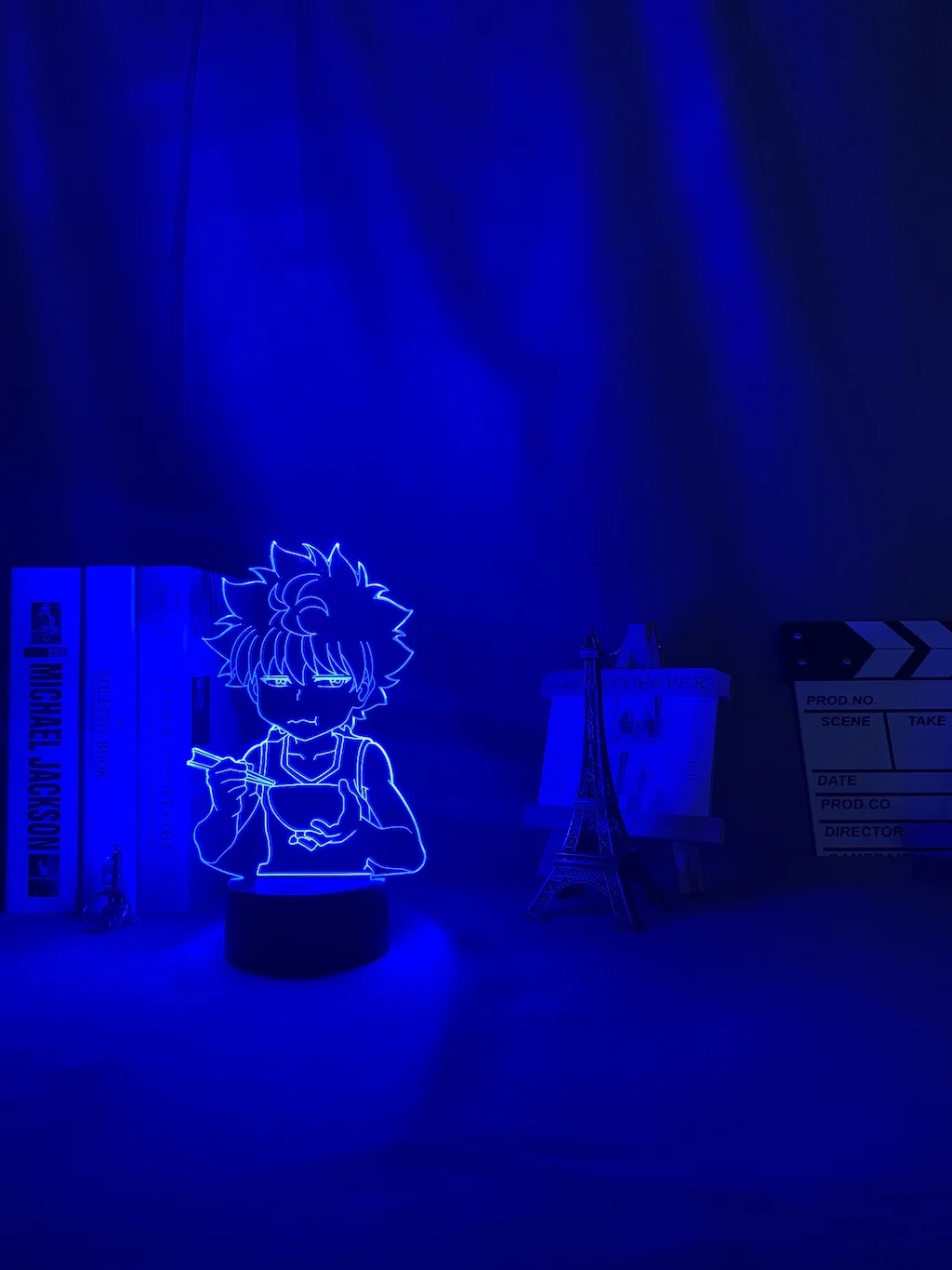 Decoração do Quarto Luz para Crianças Hunter Killua Night Light Anime Presente Acrílico Neon 3d Lâmpada Bonito x Led Hxh 6 Computers & Electronics