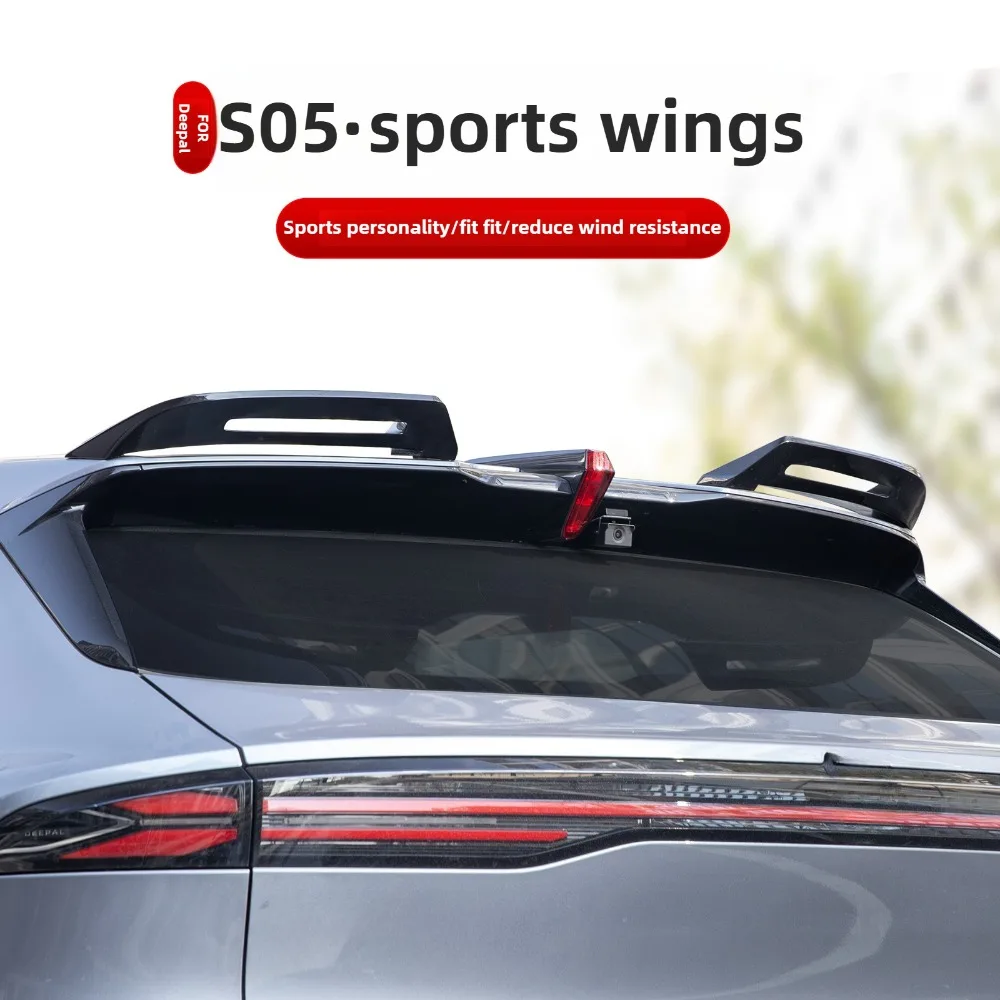 For Changan Deepal S05 Sports Style Car Tail Fashion Top Wings Spoilers, Tailgate Top Wing Exterior Upgrade and Modification detail image 1