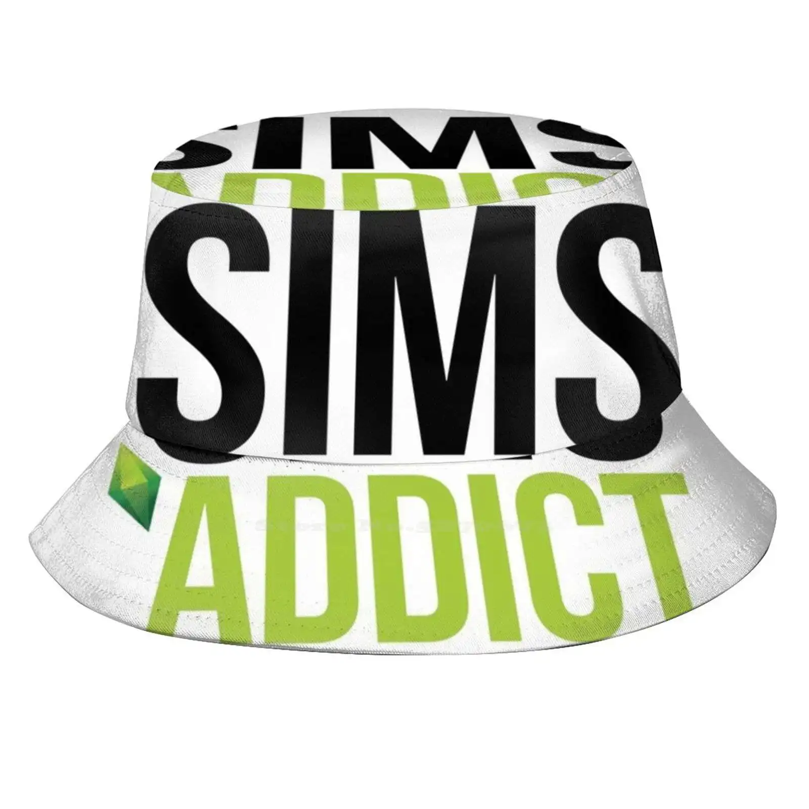 Sims Addict Fisherman'S Hat Bucket Hats Caps The Sims 4 The Black Simmer Xmiramira Ts4