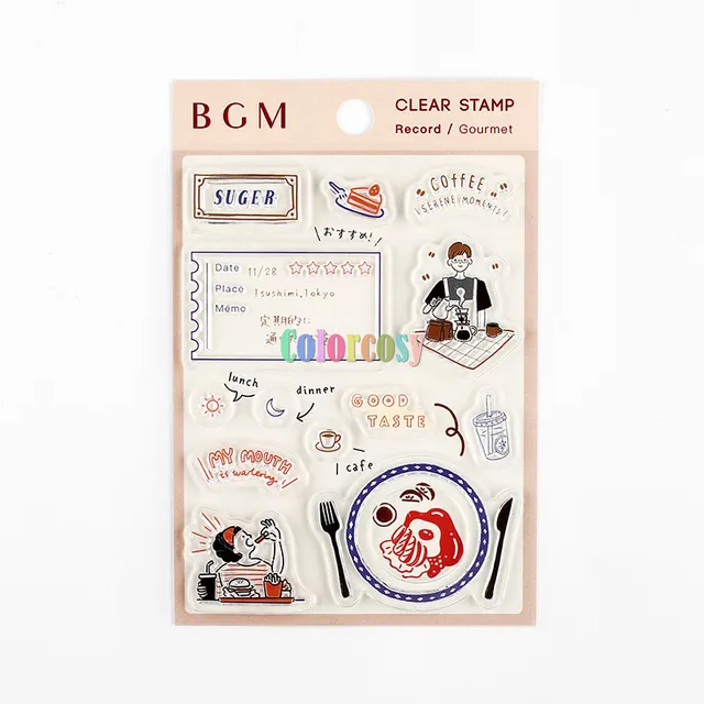 BGM Japanese Clear Stamps - Animal Frames – Simply Sakura