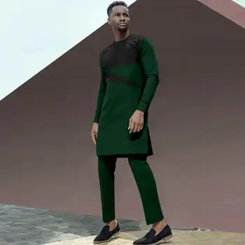 Tunji Long Sleeve Dashiki Outfit