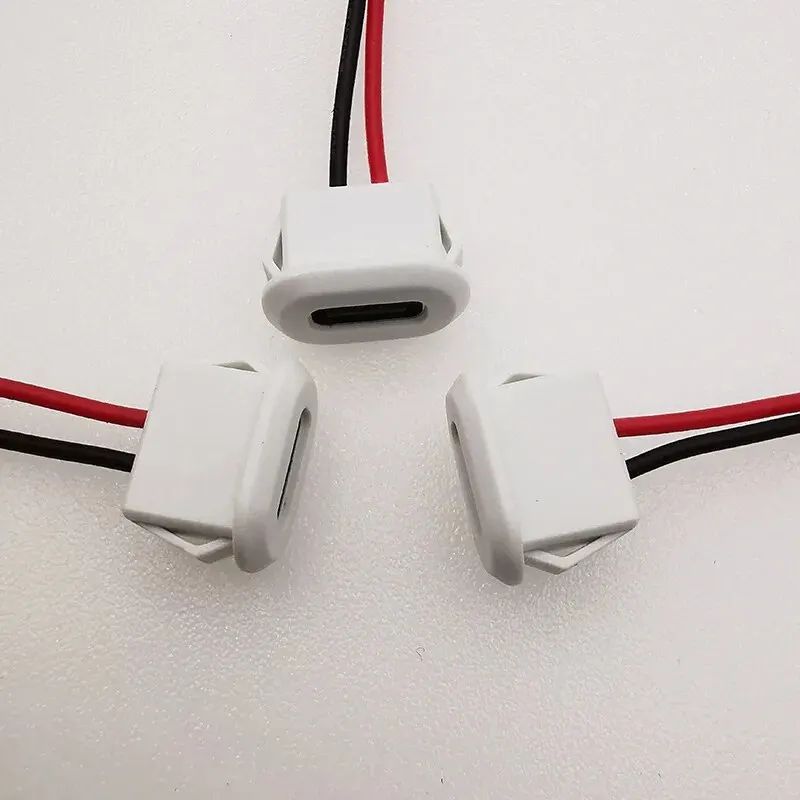5PCS/10PCS USB 2.0 Direct Pressure Welded Wire Type Mother Lamp Toy Charging Port Table Lamp Precision Instrument Charging Port wire connector
