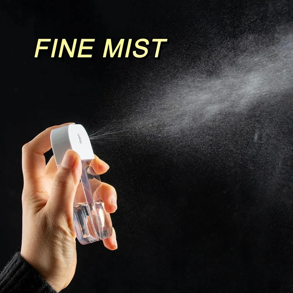 Portable Spray Bottling Bottle Refillable Hand Sanitizer Alcohol Bottles Card Spray Bottle Travel Sub-bottling Cosmetics Press oil spray bottle refillable bottles perfume spray bottle plastic storage bottle