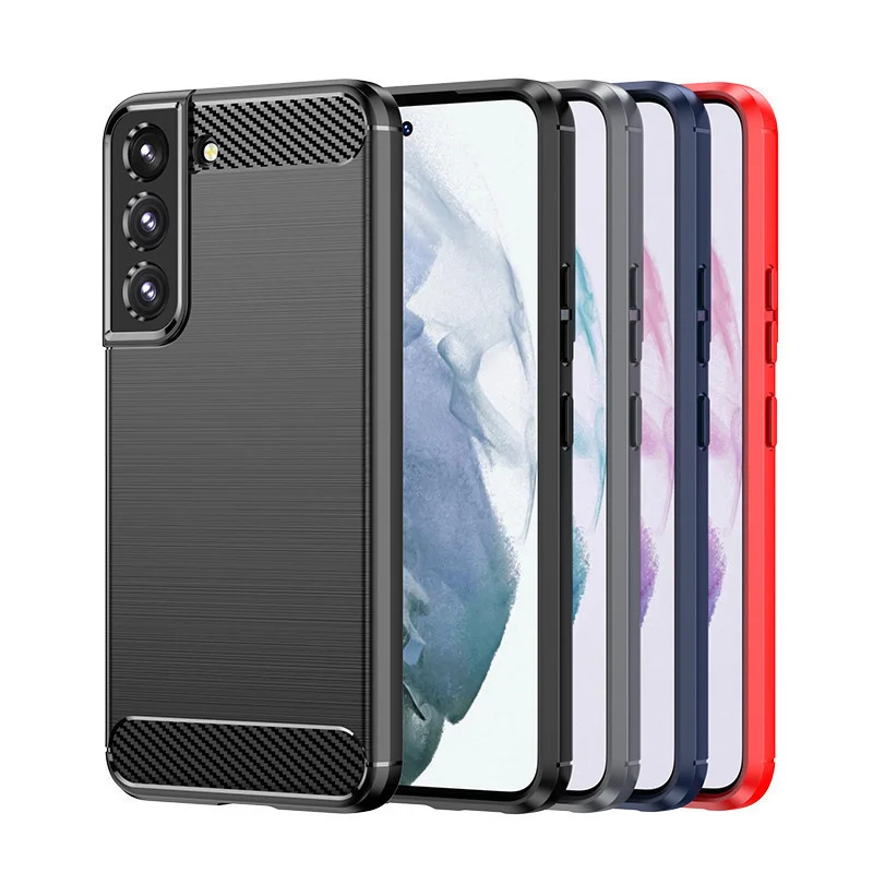 For Samsung Galaxy S22 Case For Samsung S22 S21 S20 Cover Silicone Shockproof Bumper Coque For Samsung S22 S21 S20 Plus Fundas