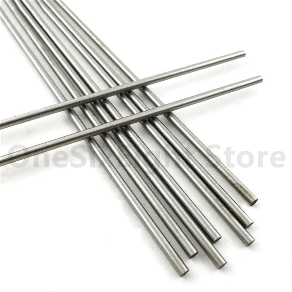 Asta Dell'albero Di Messa A Terra In Acciaio Argento Rotonda 2mm 3mm 4mm 5mm 6mm 7mm 8mm 9mm 10mm 12mm - Foto 11