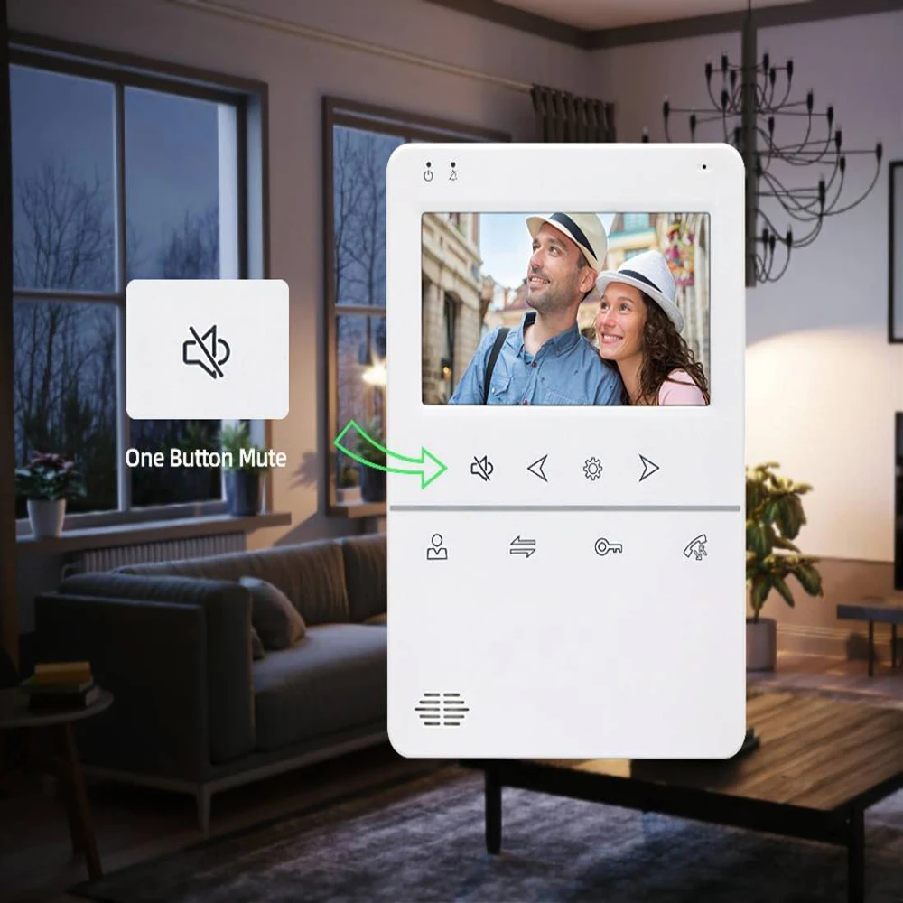 Рисунок 6 - До 4,3 дюймового видеодомофона