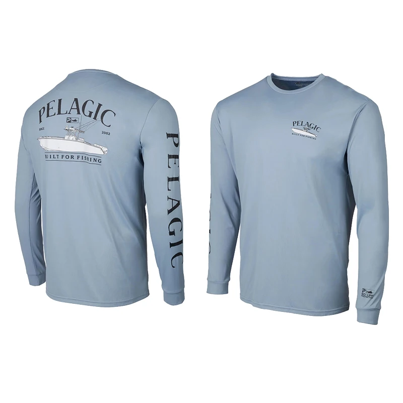 2023 PELAGIC Fishing T Shirts For Men Summer UV Sun Protection Long Sleeve  Performance Fishing Shirts Custom UPF 50+ Camisa - AliExpress