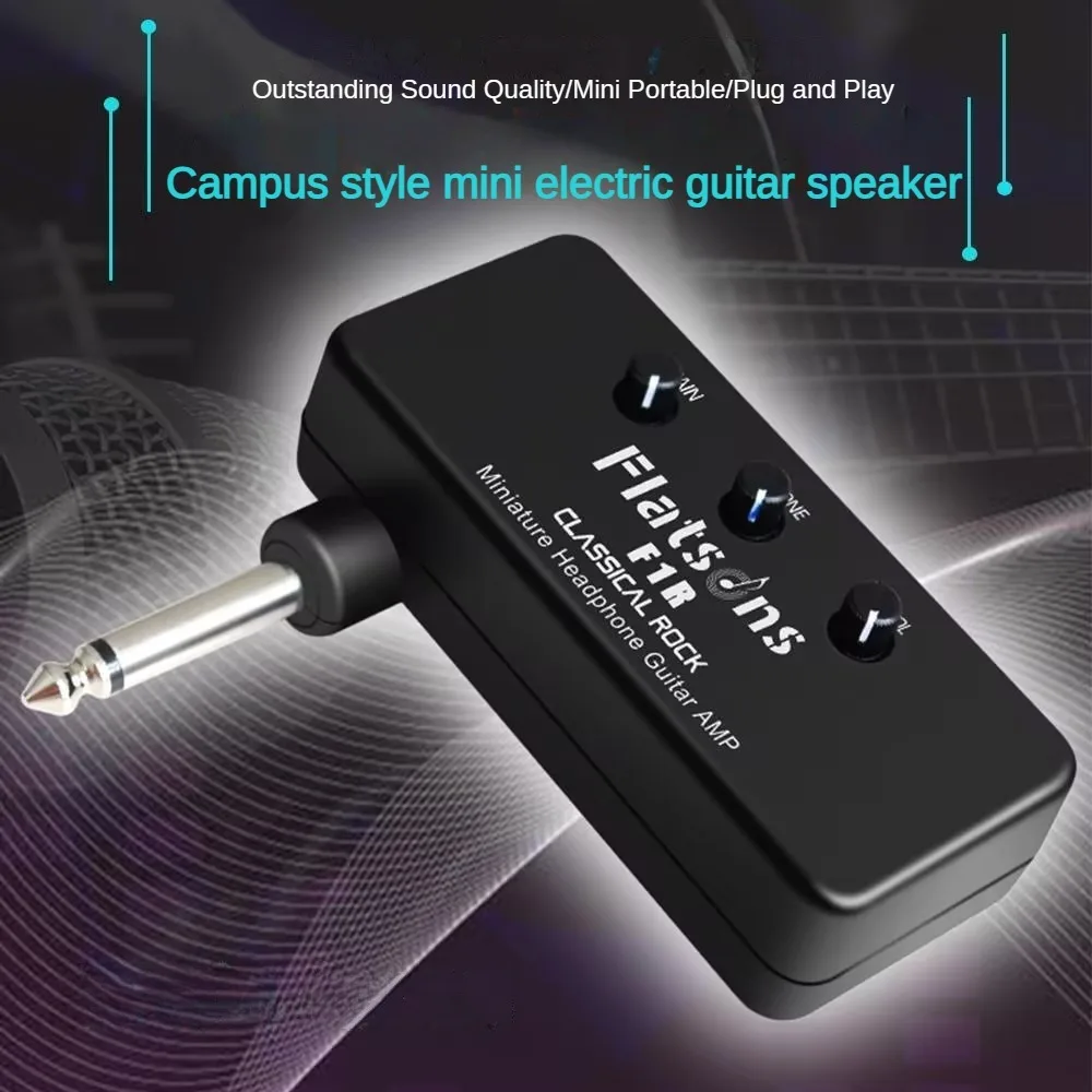 Electric Guitar Headphone Amplifier,Plug And Play, Easy To
