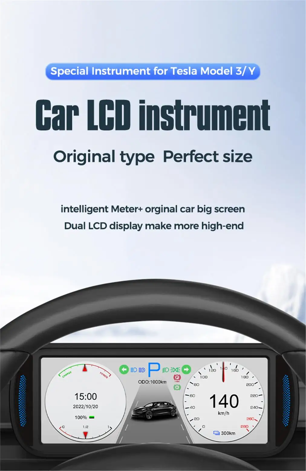 (Tesla) Leamo Head Up Display T10