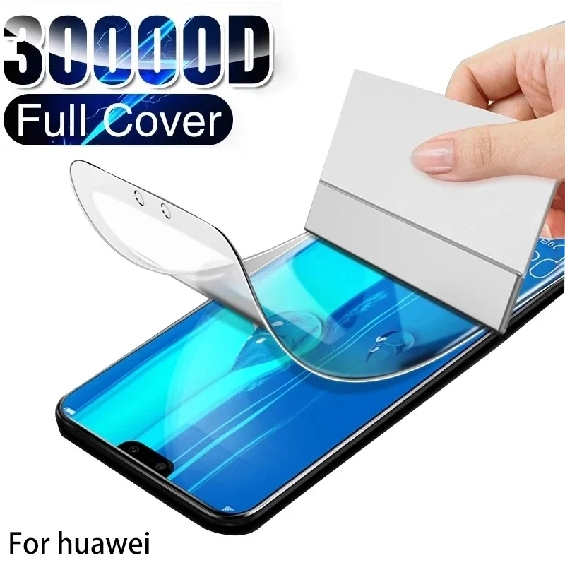 

Гидрогелевая пленка с полным покрытием для Huawei P20 P30 P40 P50 Lite Pro, Защитная пленка для Mate 40 30 20 10 Pro Lite, мягкая пленка, не стекло