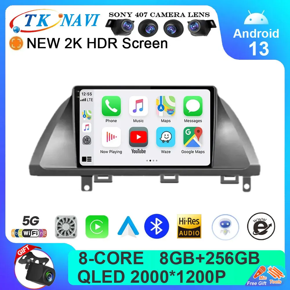 

Автомобильный радиоприемник 10 дюймов Android 13 для Honda Odyssey 2005 - 2010 экран Видео Стерео GPS навигация мультимедийный плеер WIFI 4G DSP