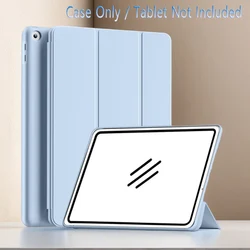 Premium Magnetic Cover with Soft Shell for iPad 7th 8th 9th10.2 (Light Blue)