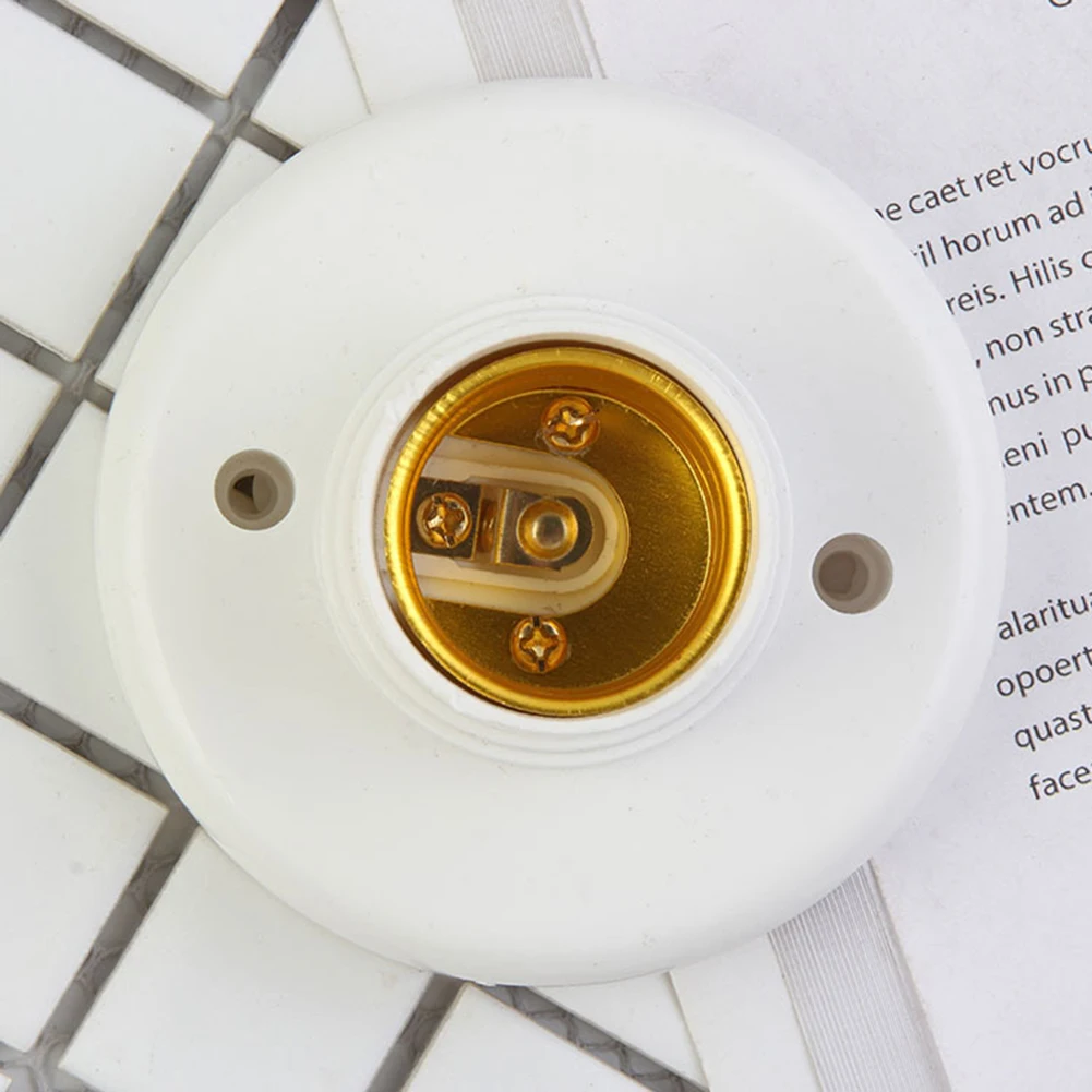 Description Picture 5 of itemE27 Screw Socket Light Bulb Base Wall Lamp Holders Adapter Converter AC 220V LED Stand Vintage Lamp Holder