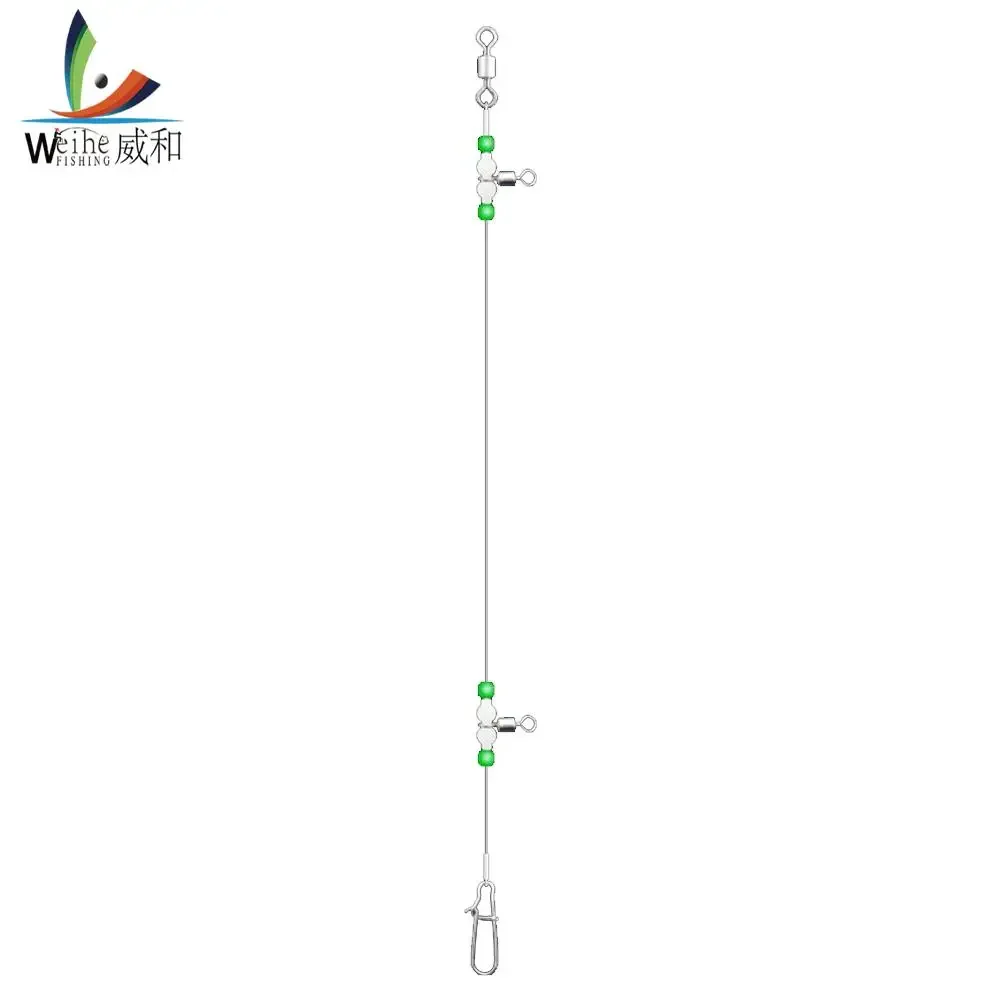 Fishing Tackle Line Swivels Night Luminous Beads Pins Tubes Rolling Connector Fishing Swivels Line Sea Fish Tackle