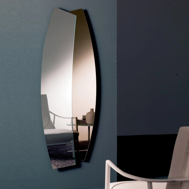 

Creative splicing of note mirrors, elliptical mirrors, wall mounted dressing mirrors, modern ins wall mounted irregular