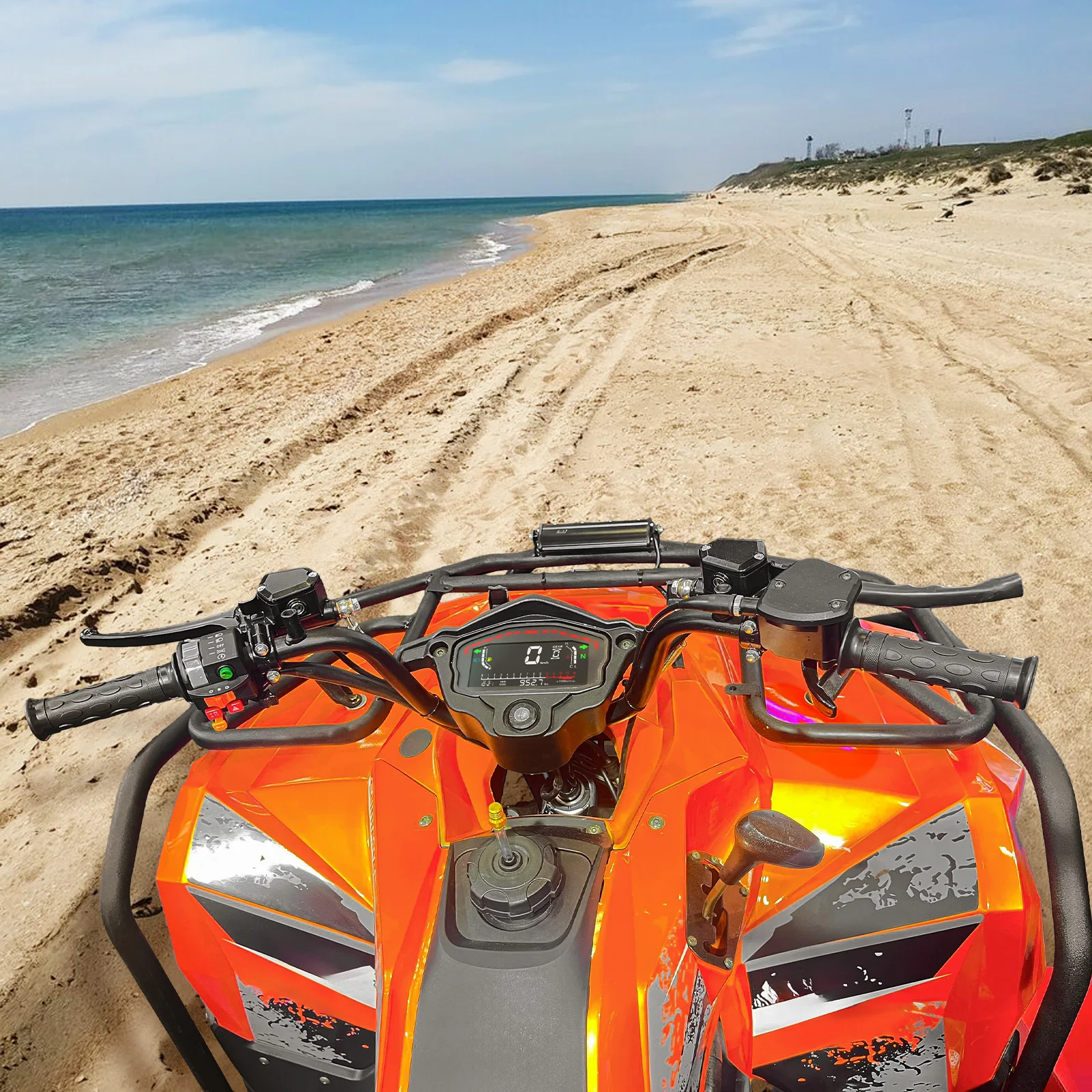 Uchwyt do cyfrowego prędkościomierza (motocykl) 29 - Racext Uchwyt do cyfrowego licznika prędkości (motocykl) - - Racext 28